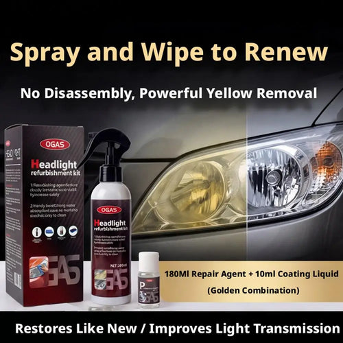 Car Headlight Restoration Polishing Kits Headlamp Scratch Remover Repair Cleaning Paste Remove Oxidation Headlight Polish Liqui