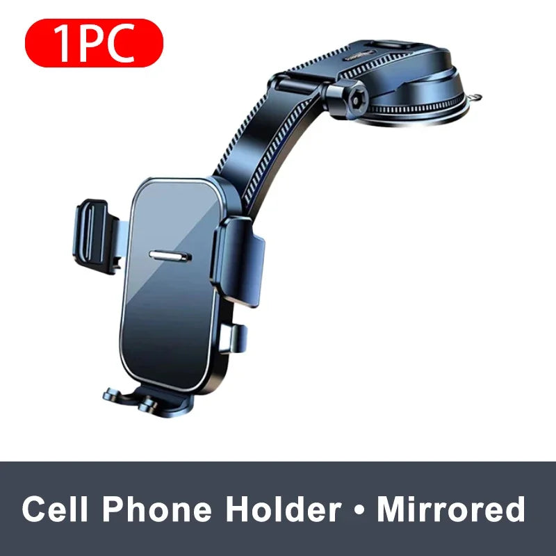 Soporte para teléfono móvil SEAMETAL con ventosa para coche, soporte para smartphone y celular en el coche.